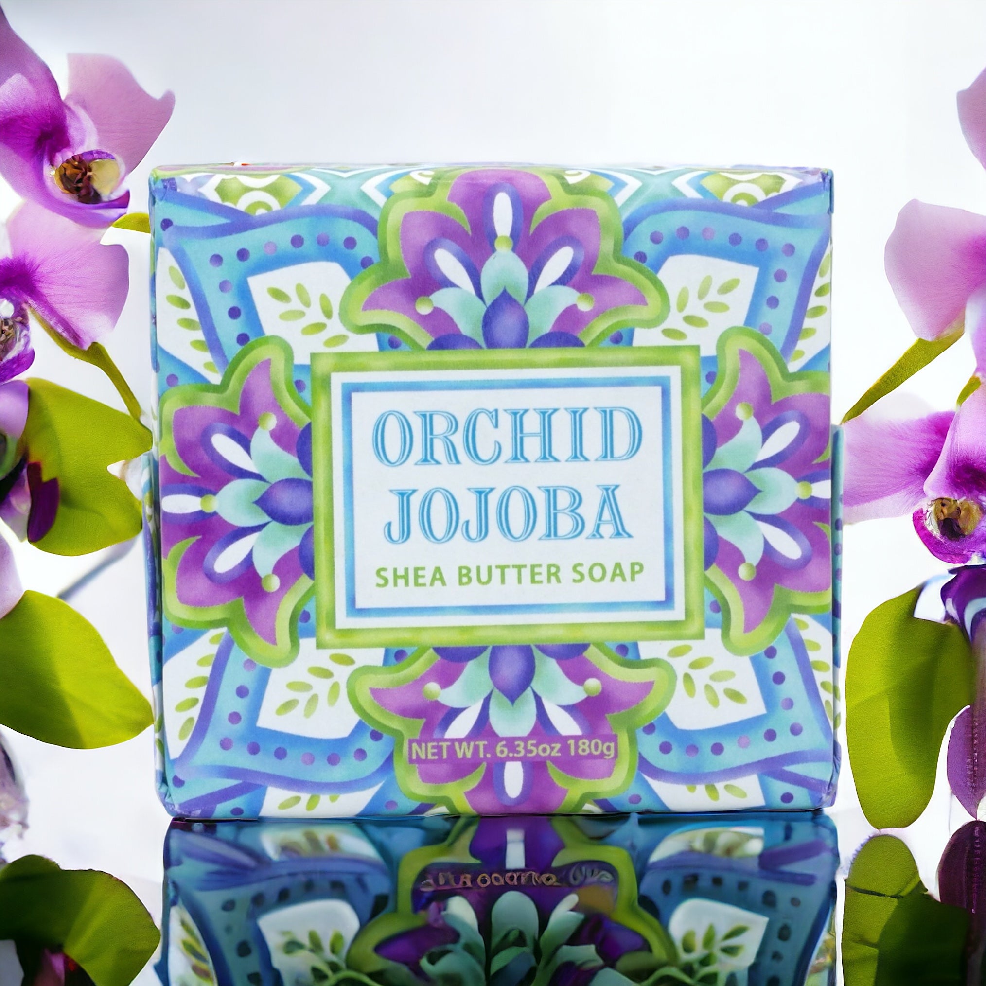 Orchid Jojoba Shea Butter Spa Soap by Greenwich Bay Trading Co.