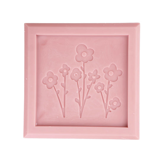 Cabernet & Neroli Scented Wax Square (Flower Group)