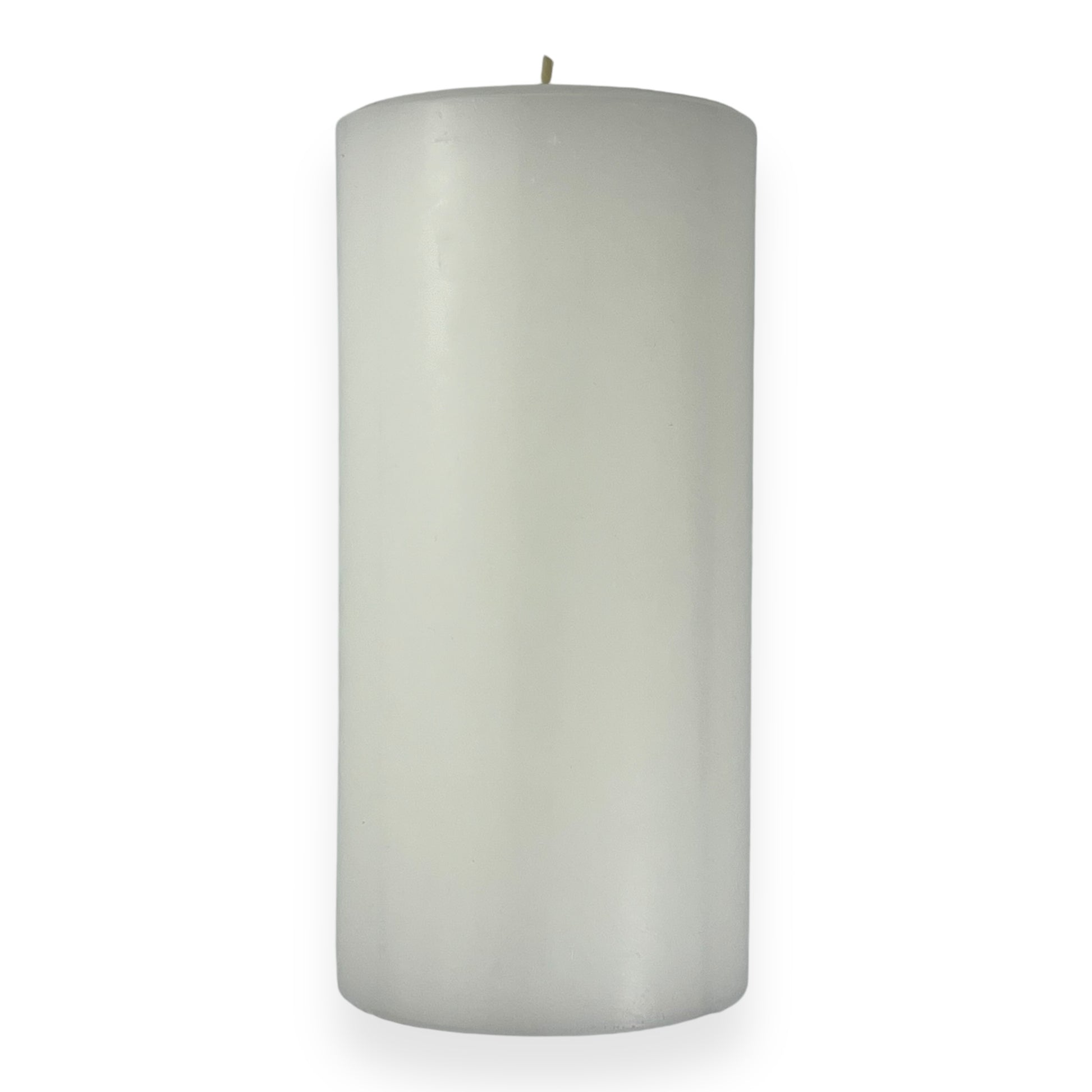 3x6 Pillar Candle - White