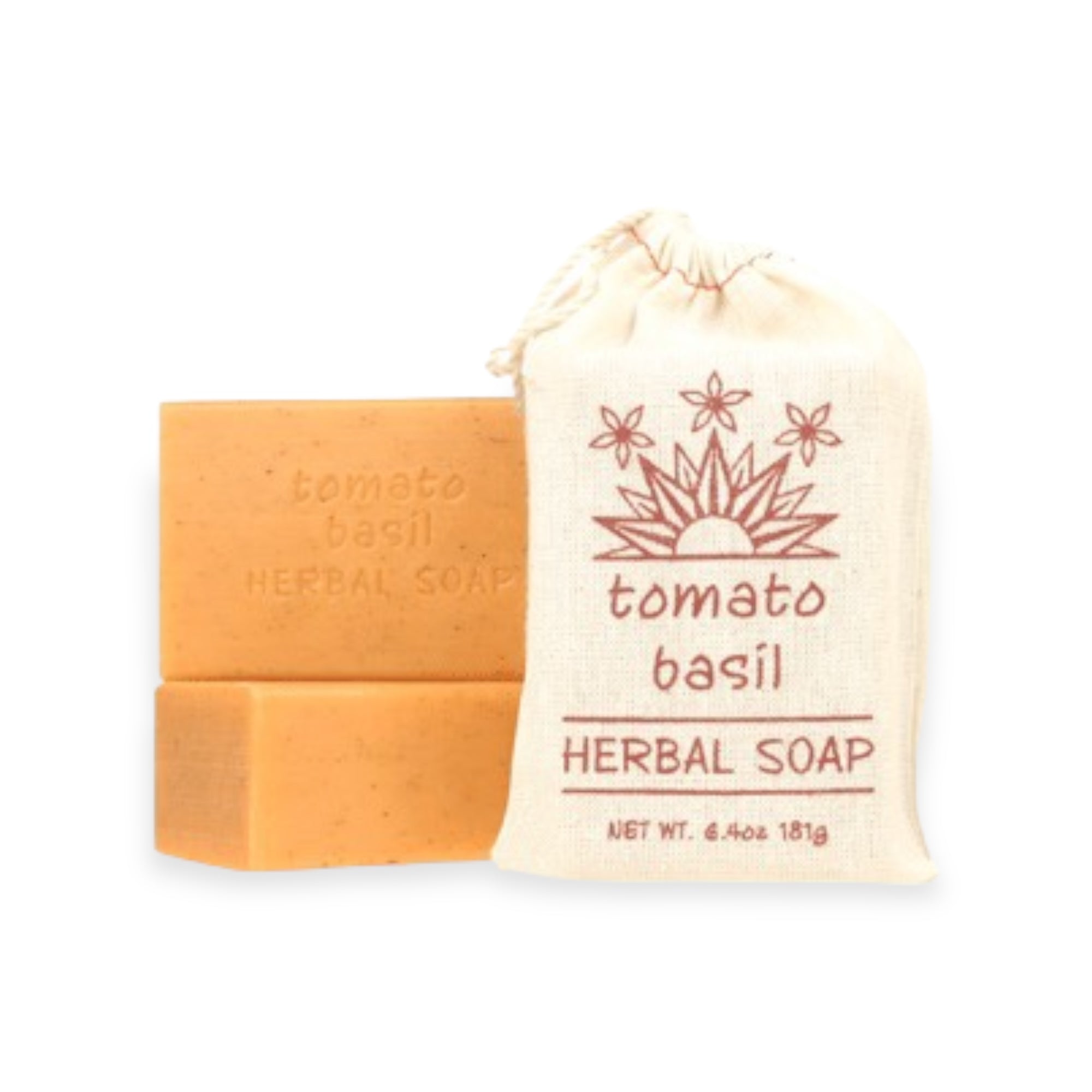 Tomato Basil Herbal Soap by Greenwich Bay Trading Co.