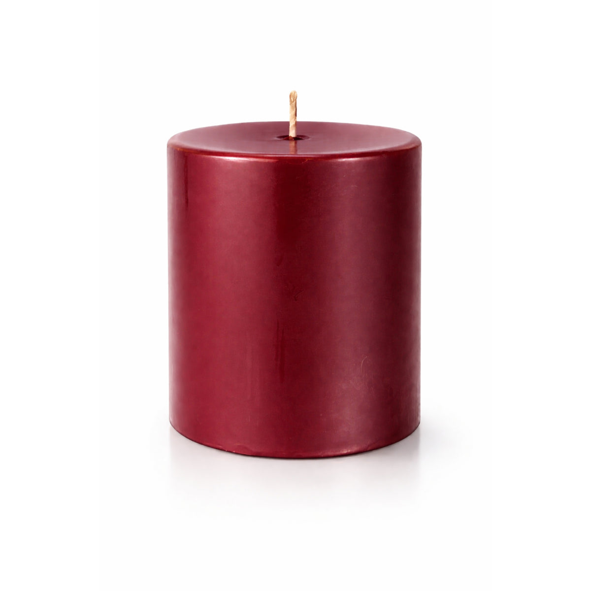 3x3 Raspberry Led Candles Cranberry Red Pillar Candle, Unscented, 3x3, 40 Hour Burn Time | Cape ...
