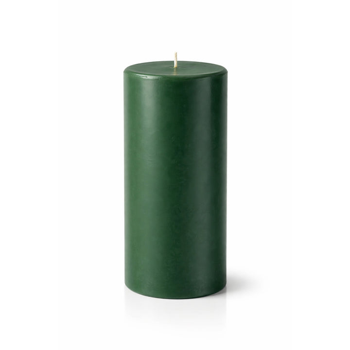 3x6 Pillar Candle - Evergreen
