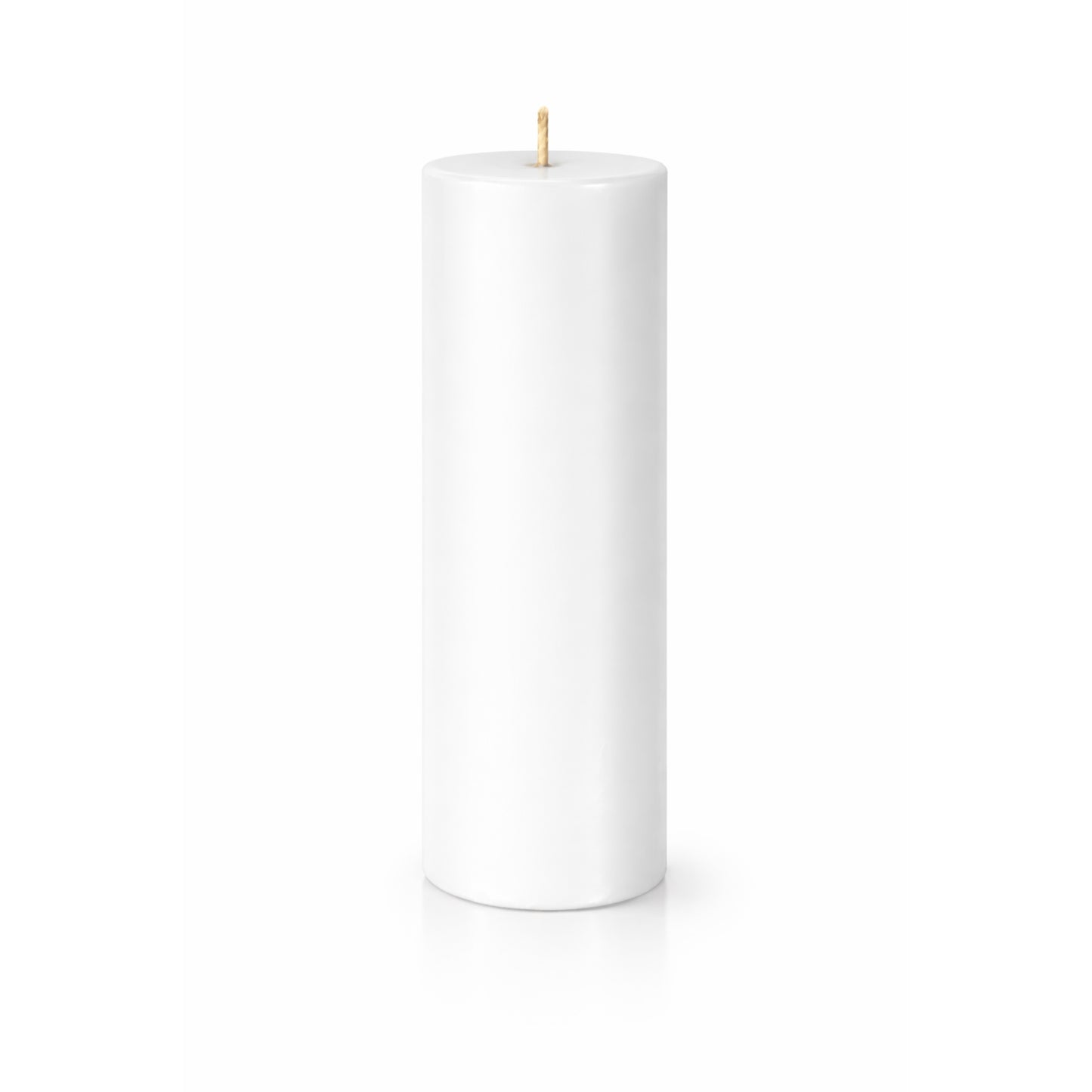 3x9 Pillar Candle - White