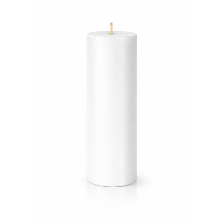 3x9 Pillar Candle - White