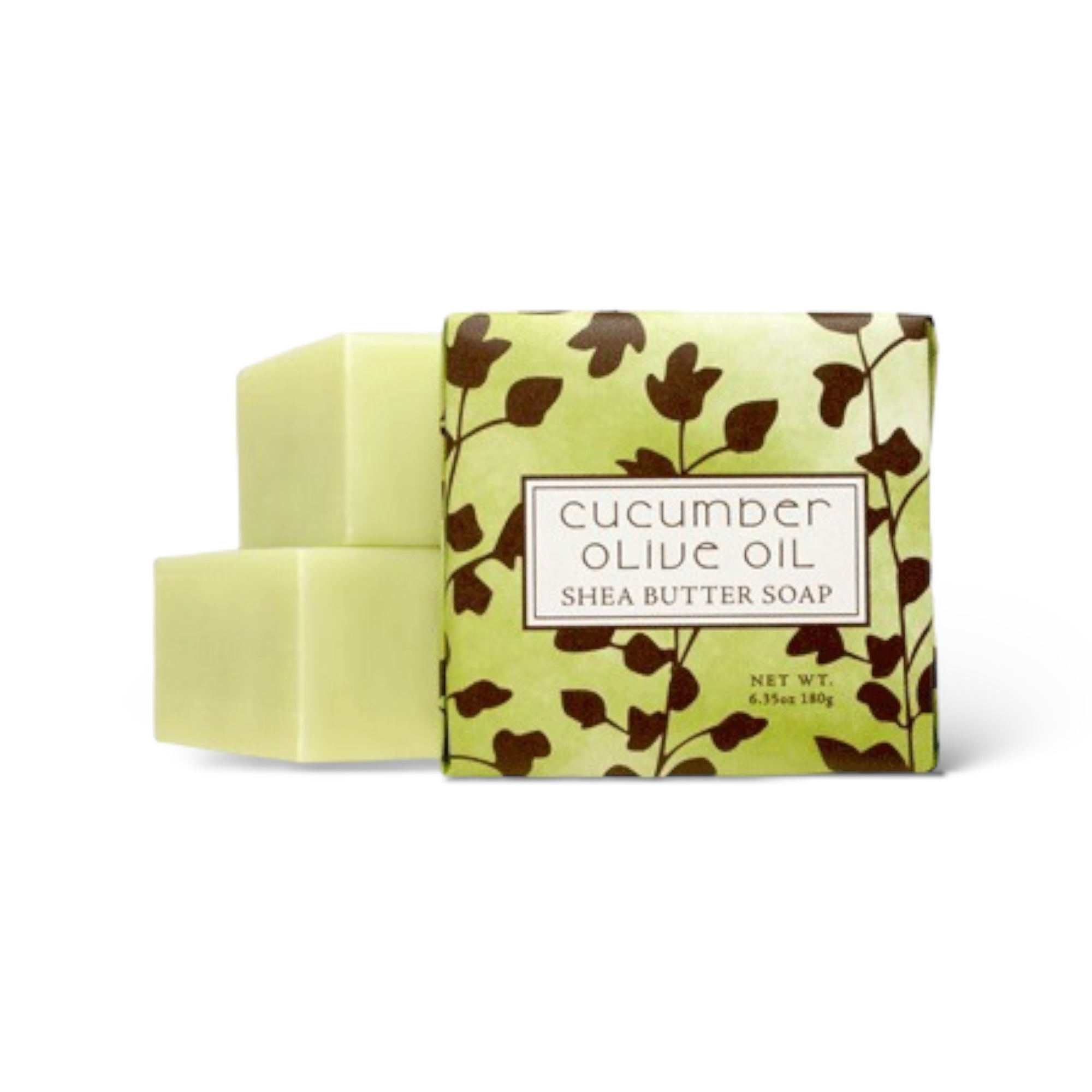 Cucumber Olive Oil Shea Butter Soap by Greenwich Bay Trading Co.