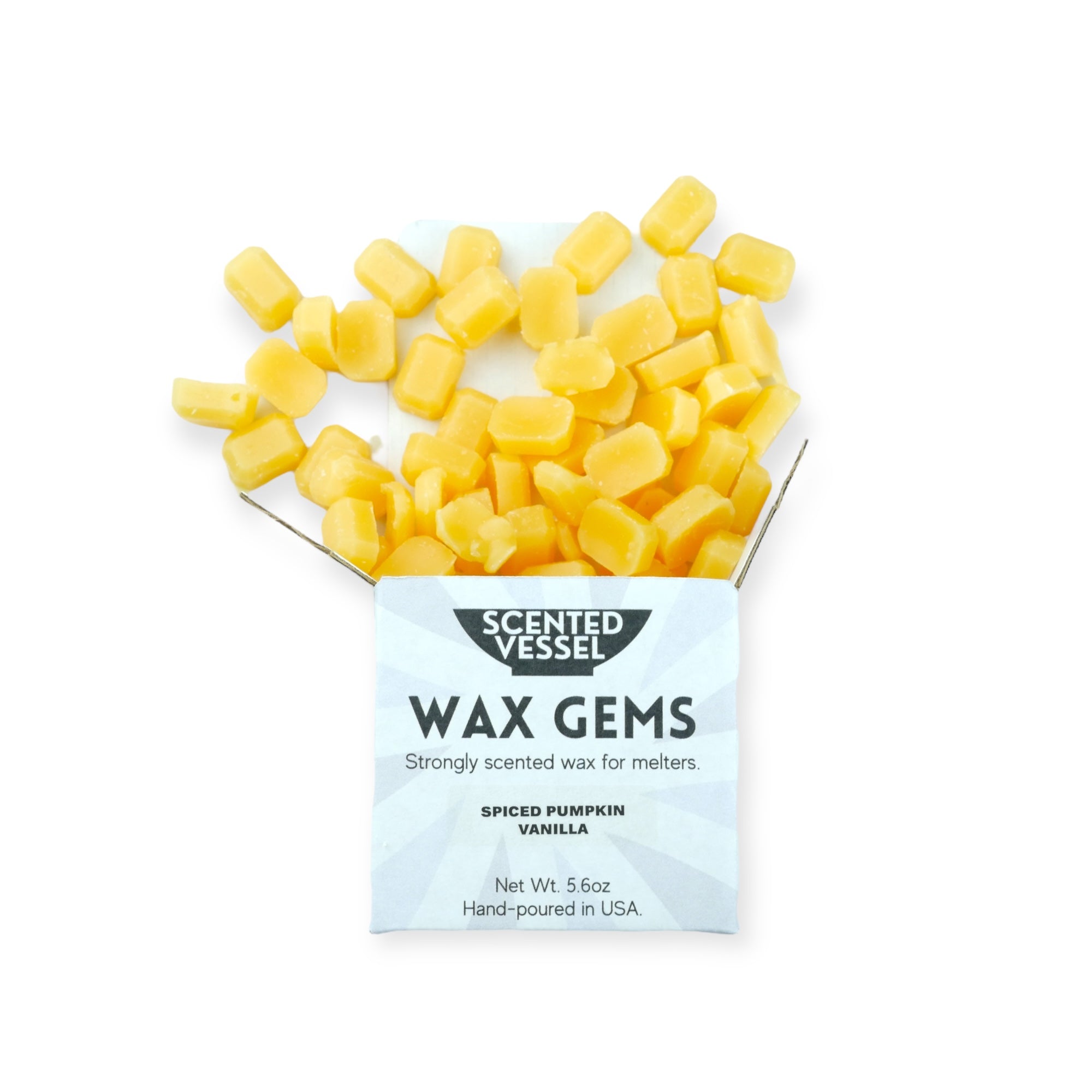 Spiced Pumpkin Vanilla 5.6oz Wax Gems by Scented Vessel