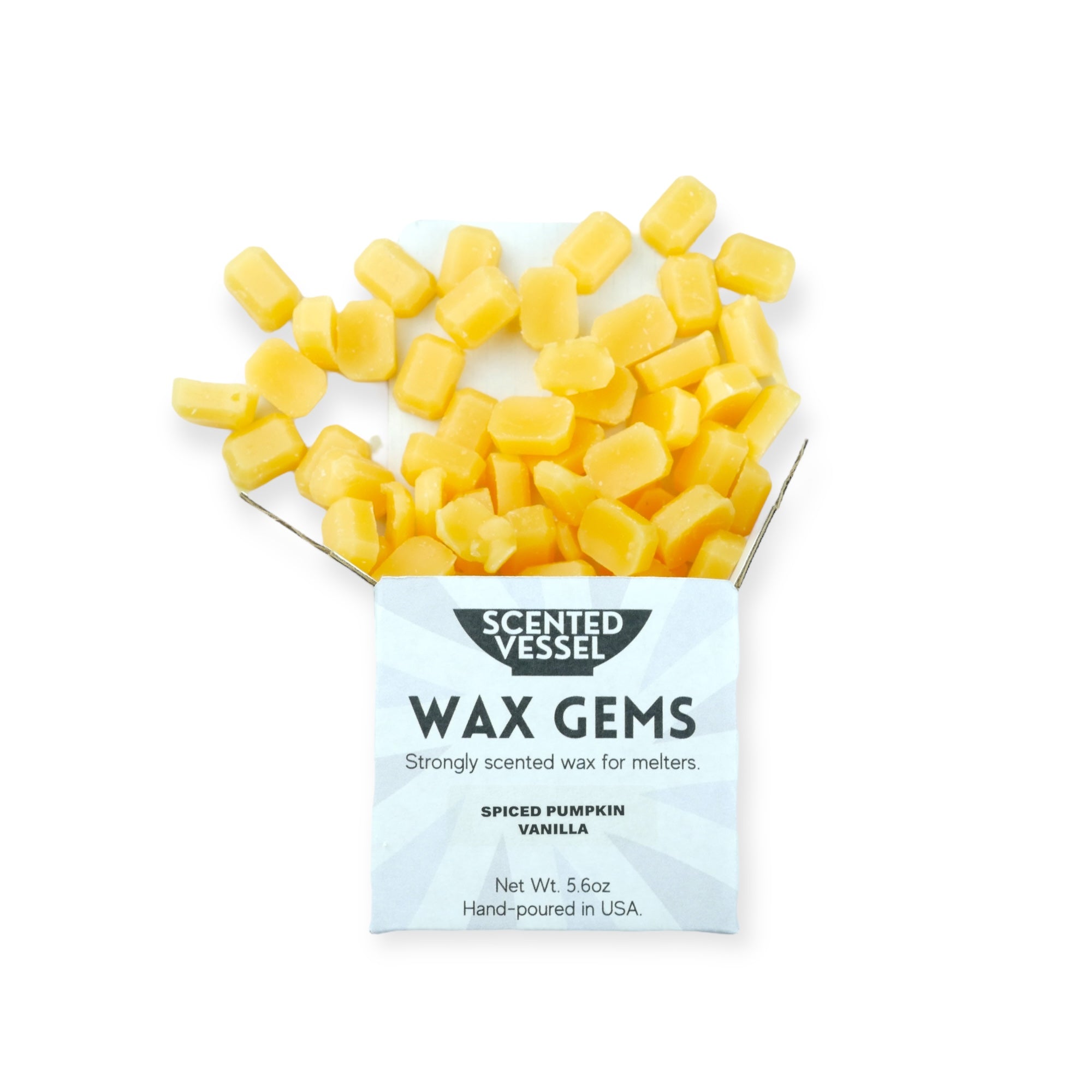 Spiced Pumpkin & Vanilla 5.6oz Wax Gems by Scented Vessel