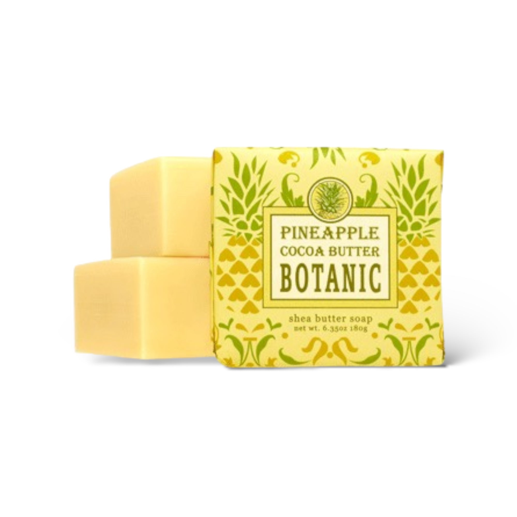 Pineapple Cocoa Butter Botanic Shea Butter Soap by Greenwich Bay Trading Co.