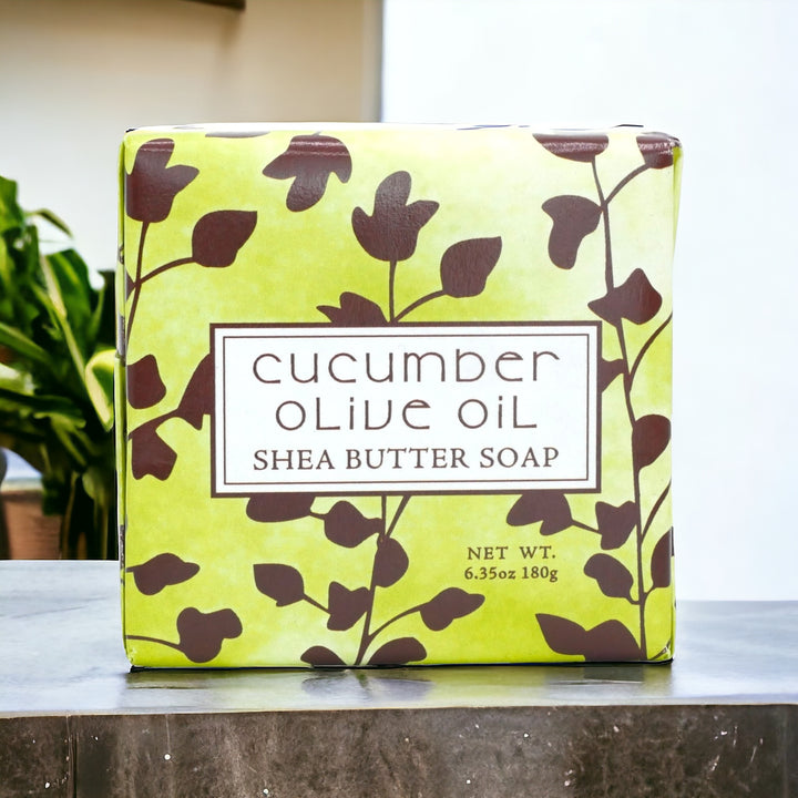 Cucumber Olive Oil Shea Butter Soap by Greenwich Bay Trading Co.