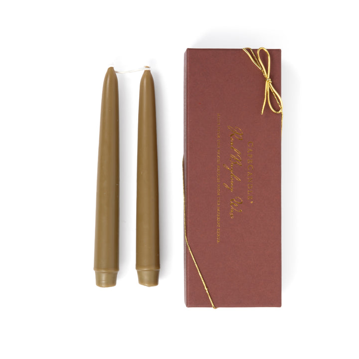 Real Bayberry Wax Tapers 8" (boxed pair)