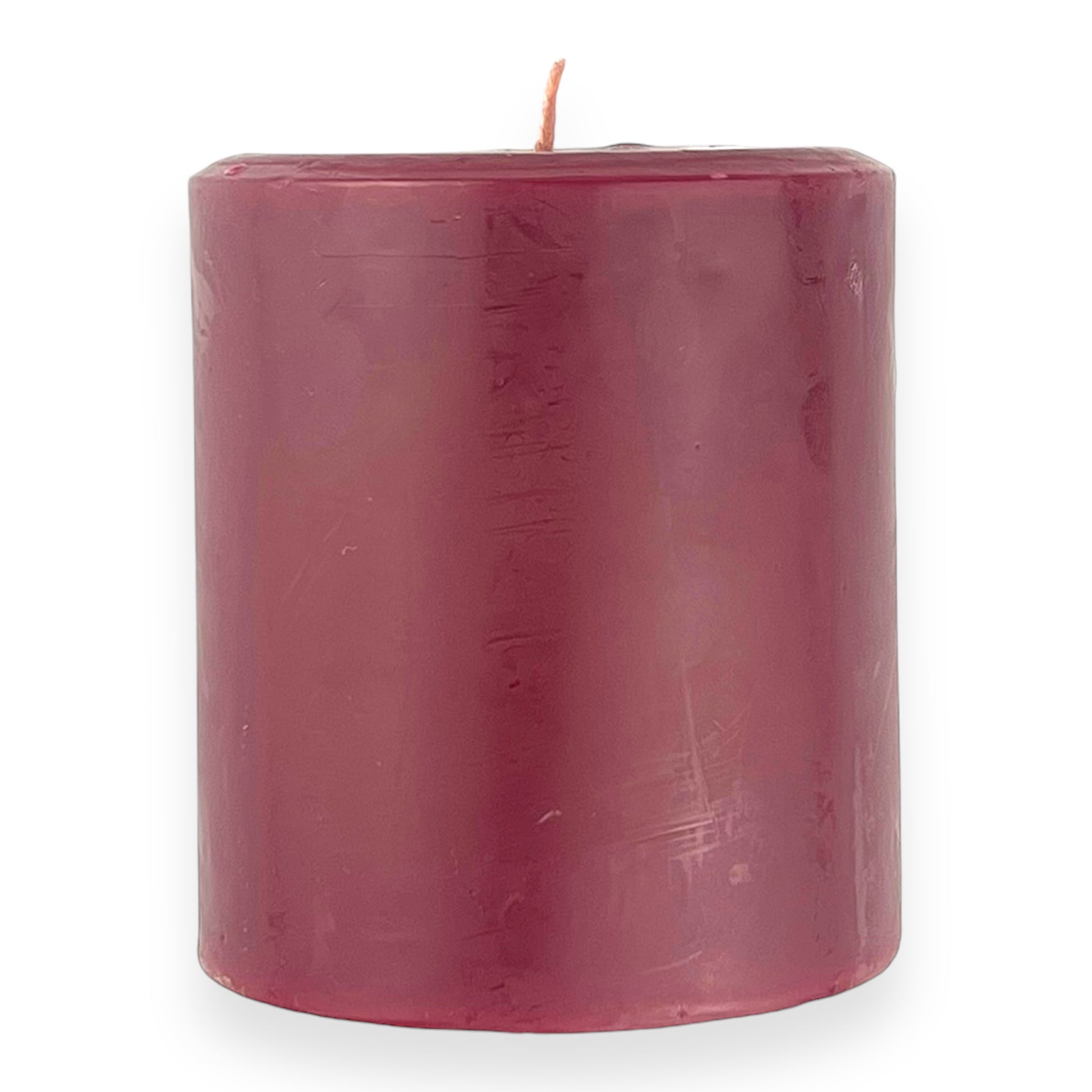 3x3 Pillar Candle - Cranberry