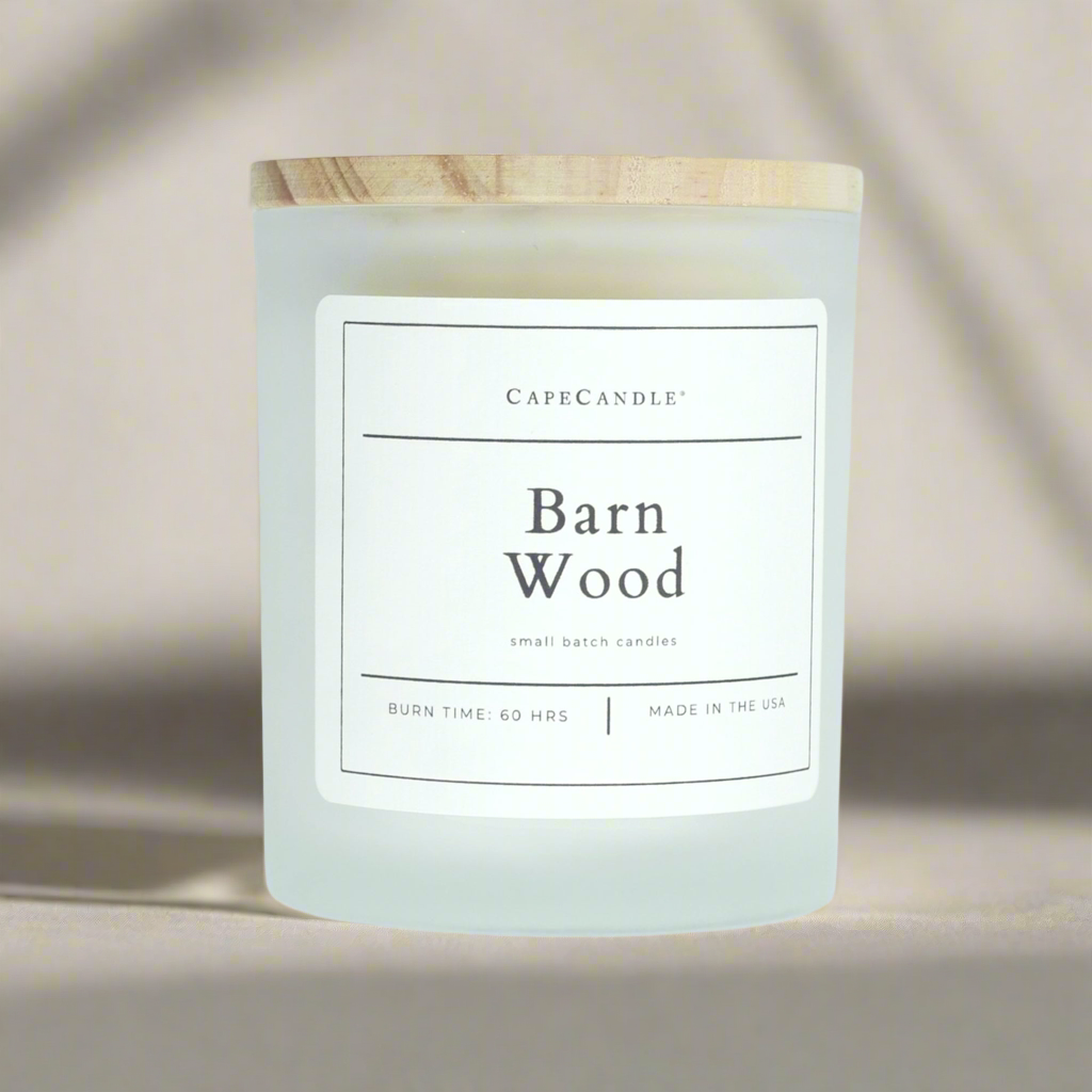 Barn Wood Small Batch Poured Candle