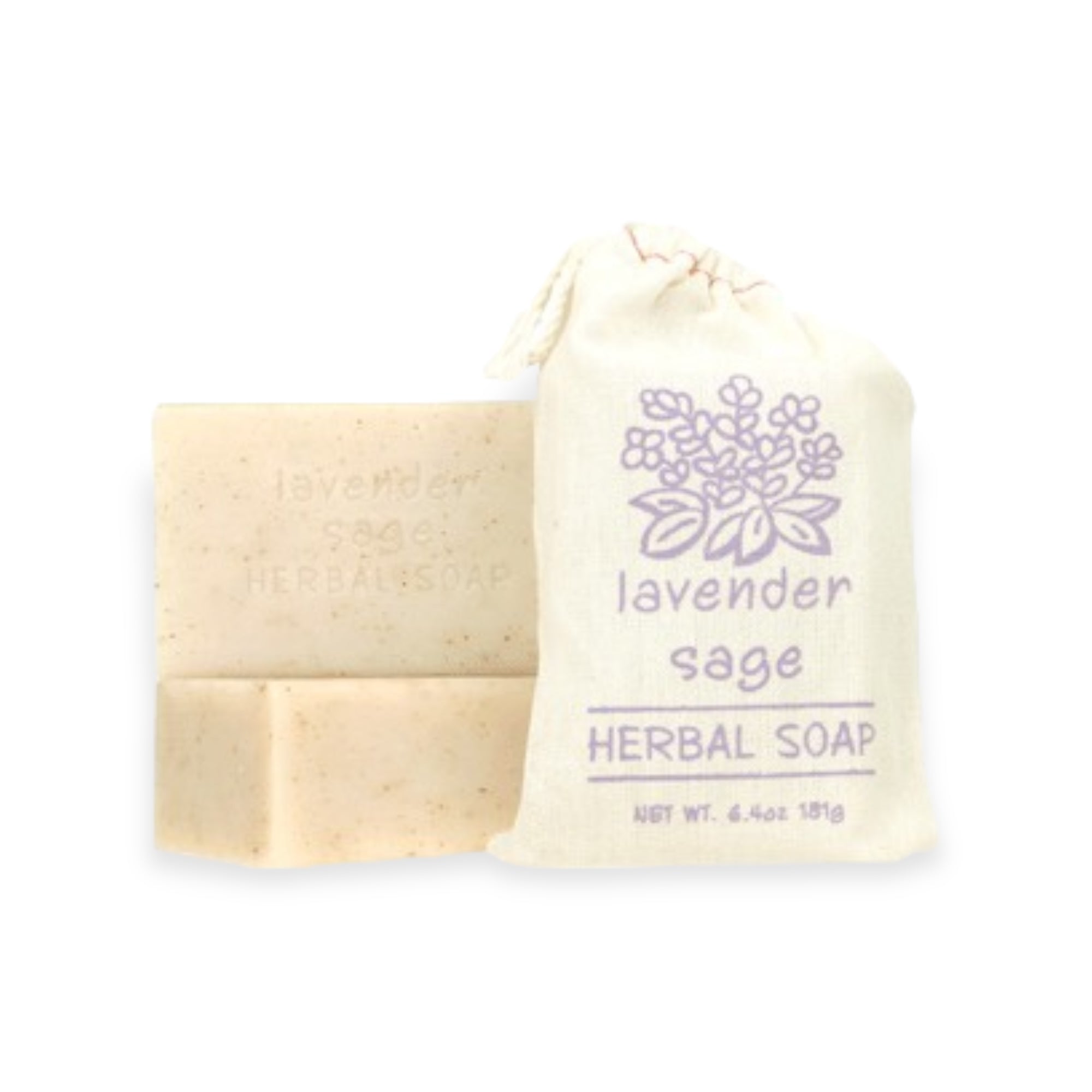 Lavender Sage Herbal Soap by Greenwich Bay Trading Co.