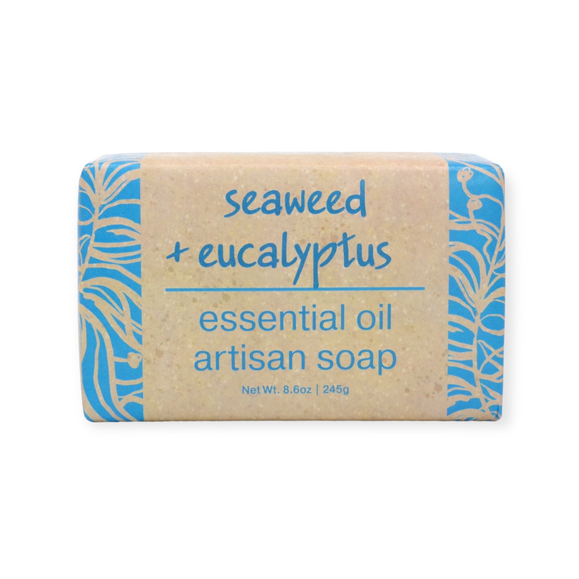Seaweed + Eucalyptus Essential Oils Soap by Greenwich Bay Trading Co.
