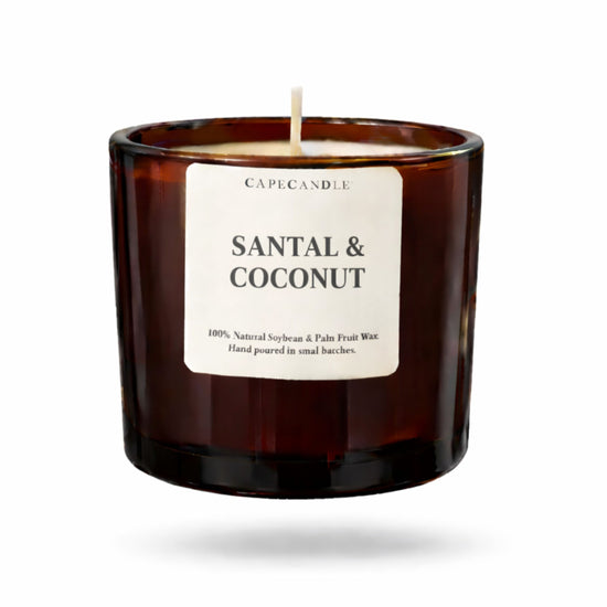 Santal & Coconut Amber Jar Candle