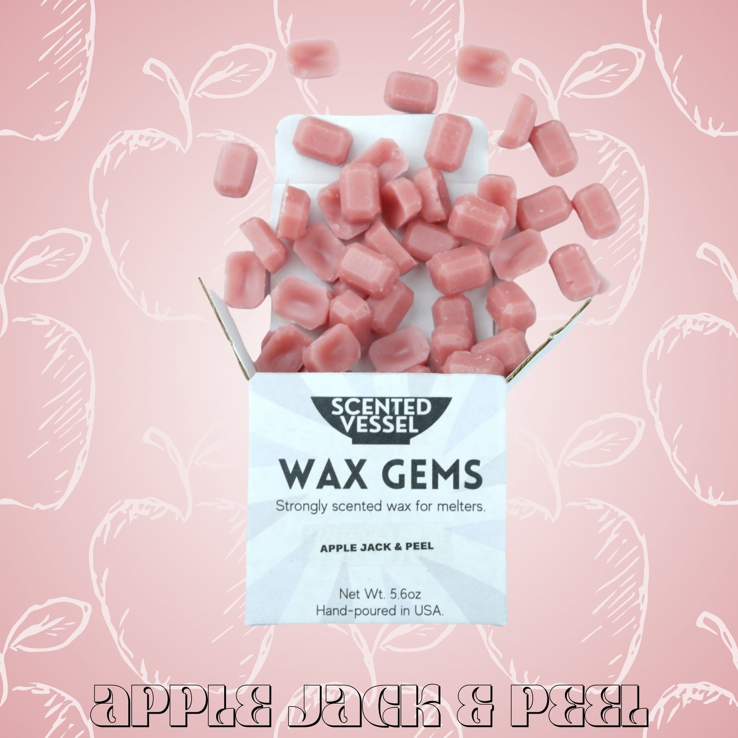 Apple Jack & Peel 5.6oz Wax Gems by Scented Vessel