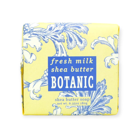 Fresh Milk Shea Butter Botanic Shea Butter Soap by Greenwich Bay Trading Co.