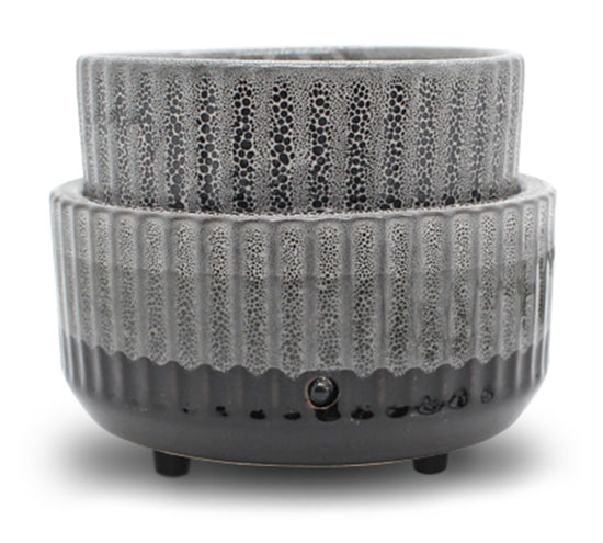 Black & Grey - Wax Warmer for Scented Wax Melts