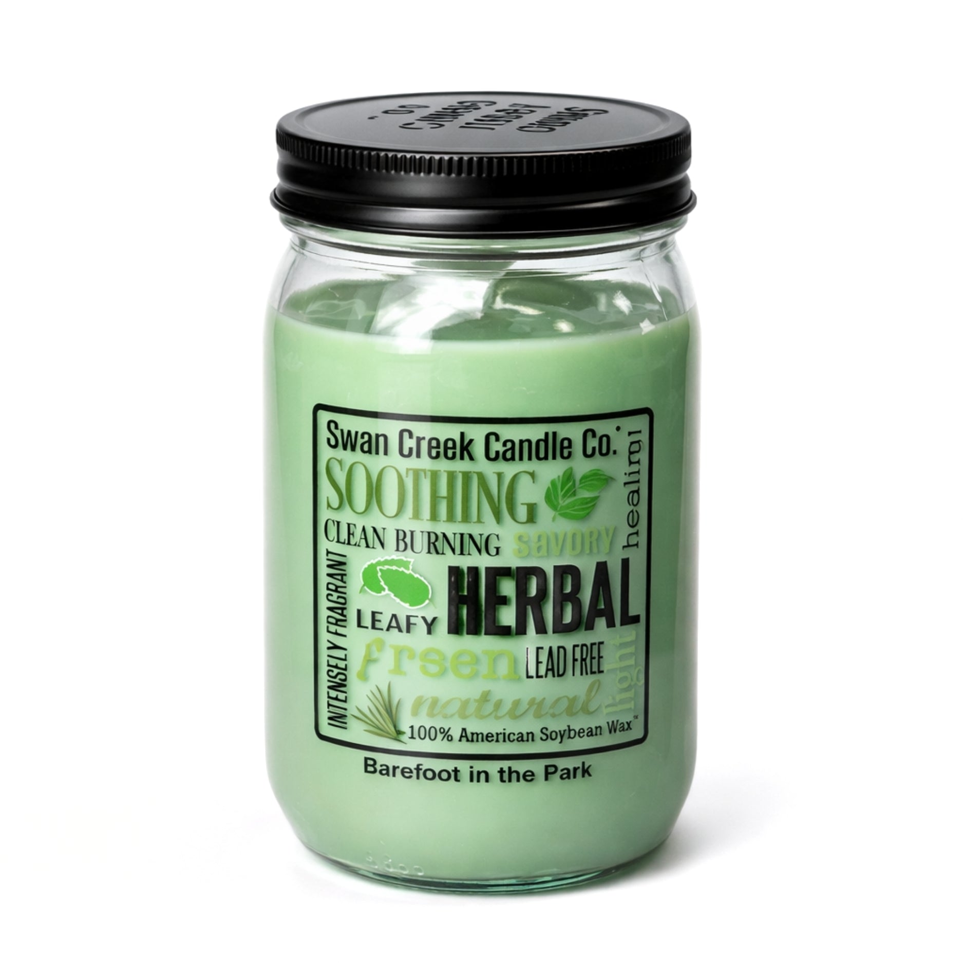 Swan Creek Candle - Gingerbread | 100% Soy Wax | 24oz Pantry Jar