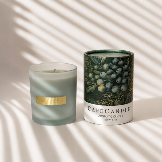 Bayberry Scented 8.5 oz Jar Candle By Cape Candle