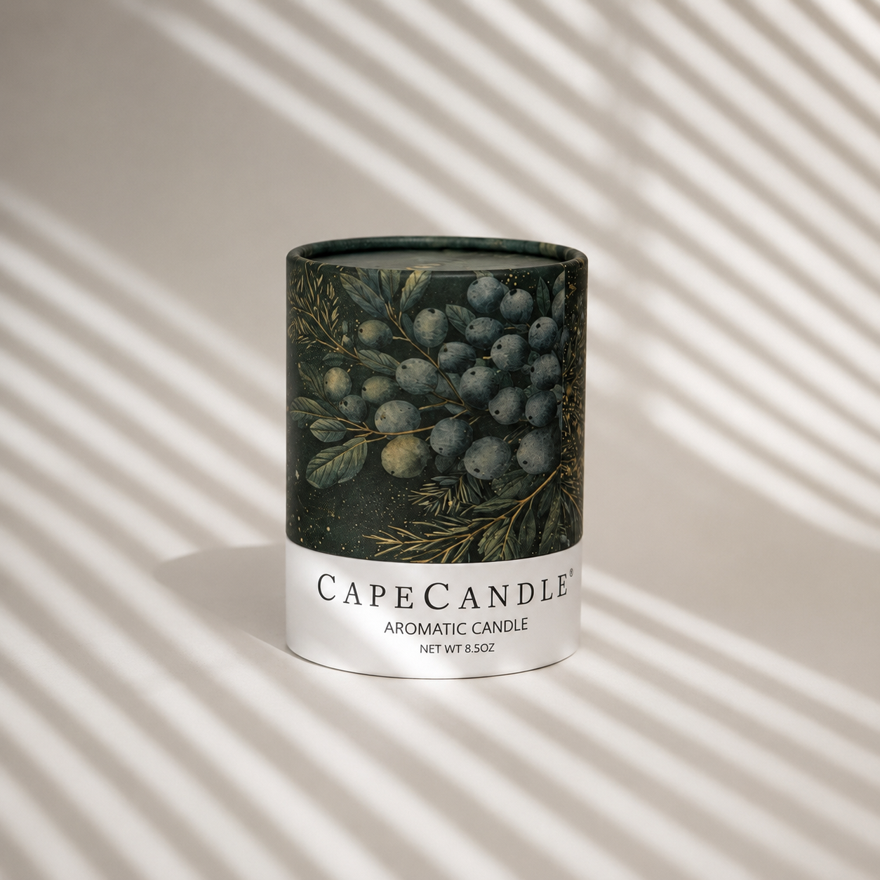 Bayberry Scented 8.5 oz Jar Candle By Cape Candle