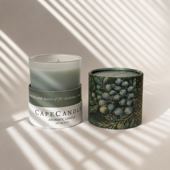 Bayberry Scented 8.5 oz Jar Candle By Cape Candle