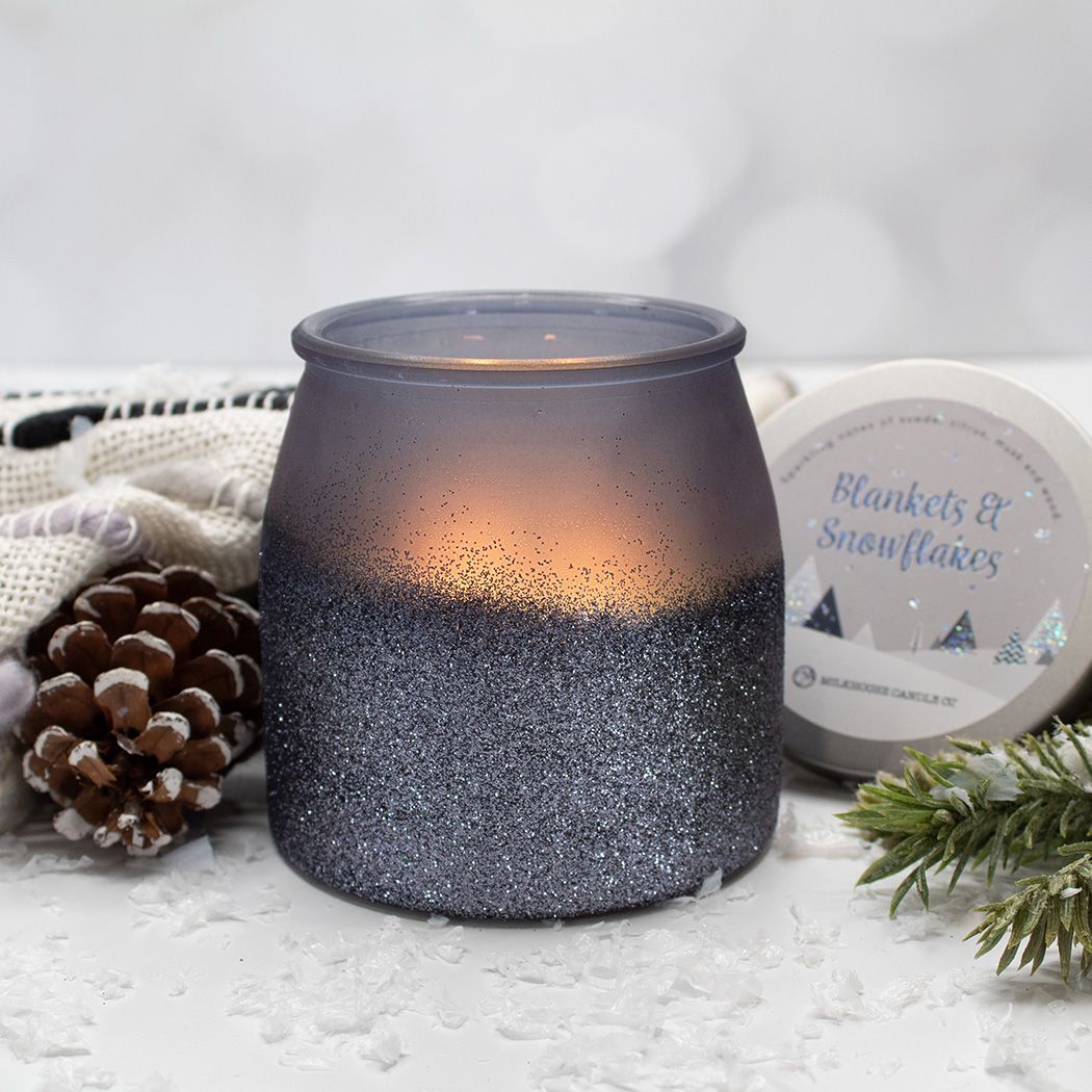 Blankets & Snowflakes 16oz Limited Edition Candle by Milkhouse Candle Co.