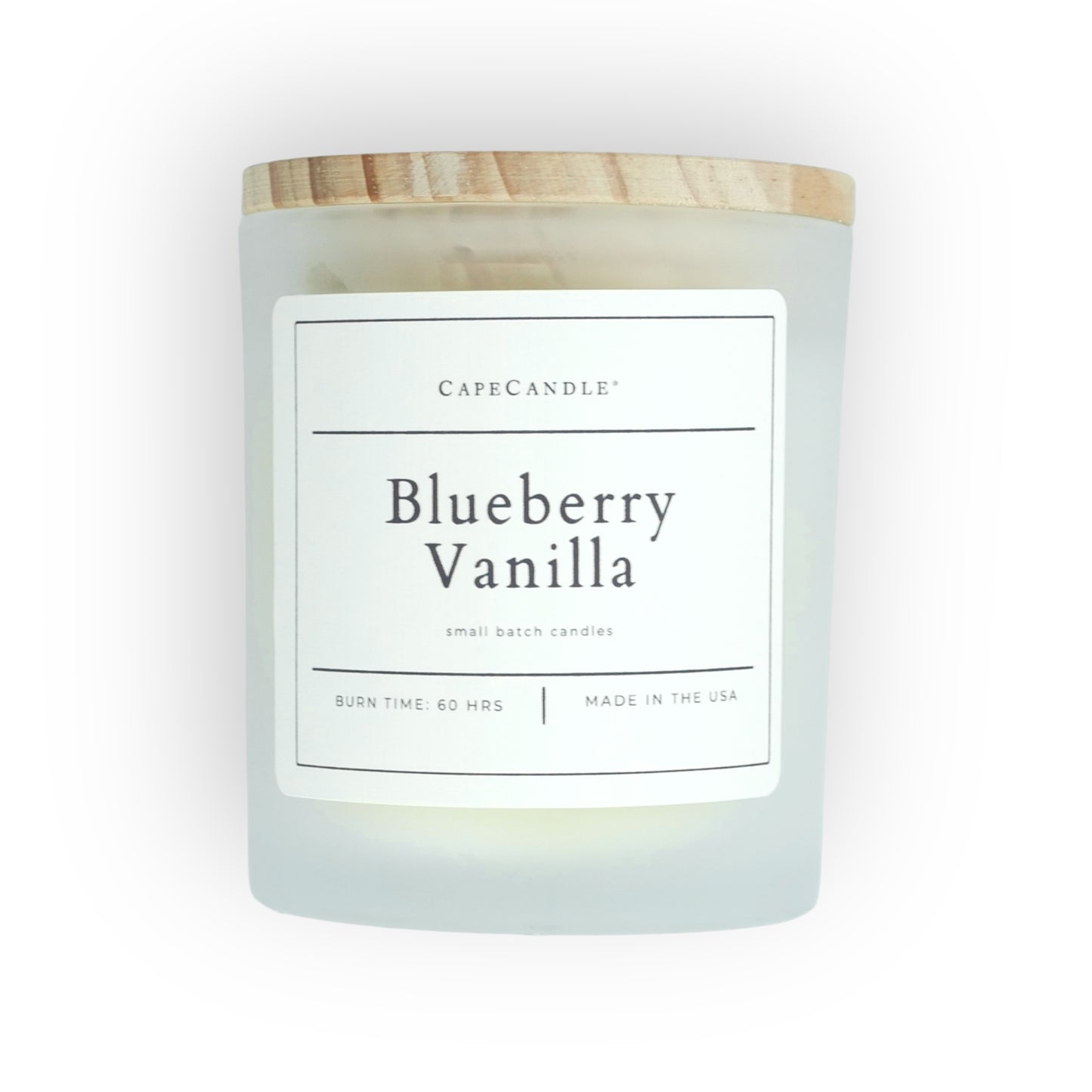 Blueberry Vanilla Small Batch Poured Candle