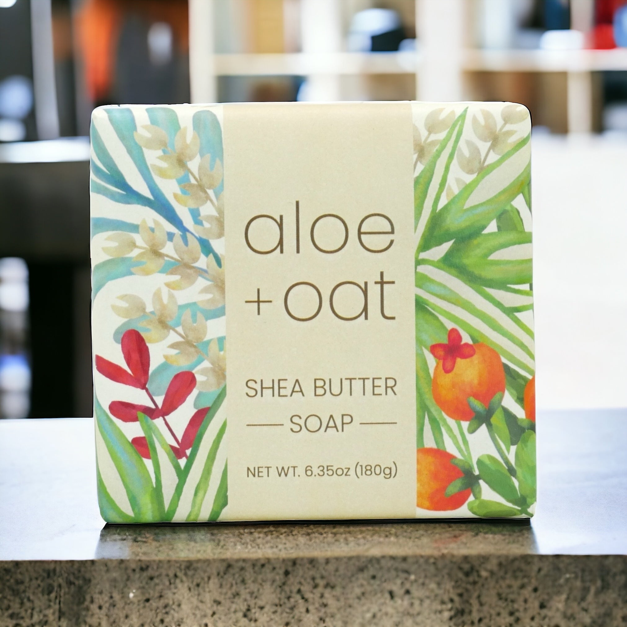 Aloe & Oat Shea Butter Soap by Greenwich Bay Trading Co.