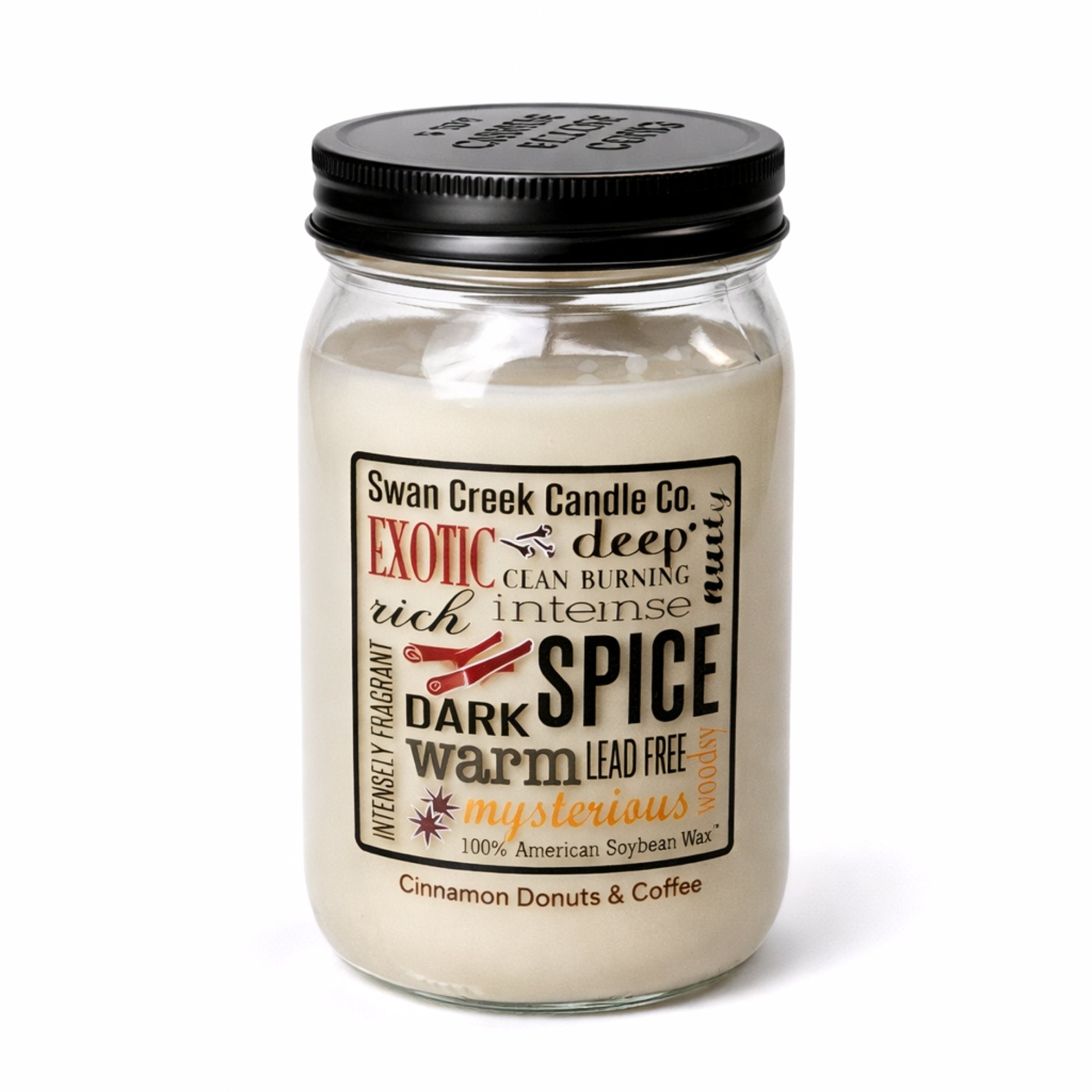Swan Creek Candle - Spiced Orange Cinnamon | 100% Soy Wax | 24oz