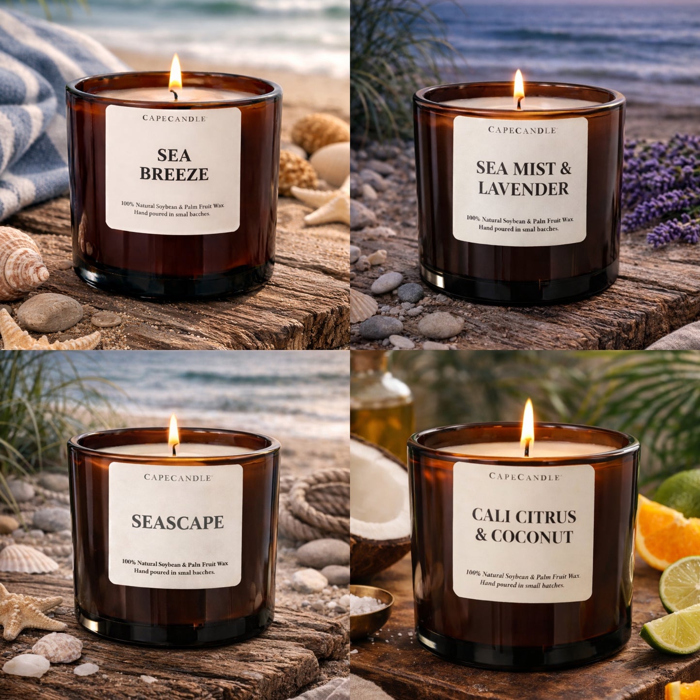 Coastal Escape Curated 4-Pack