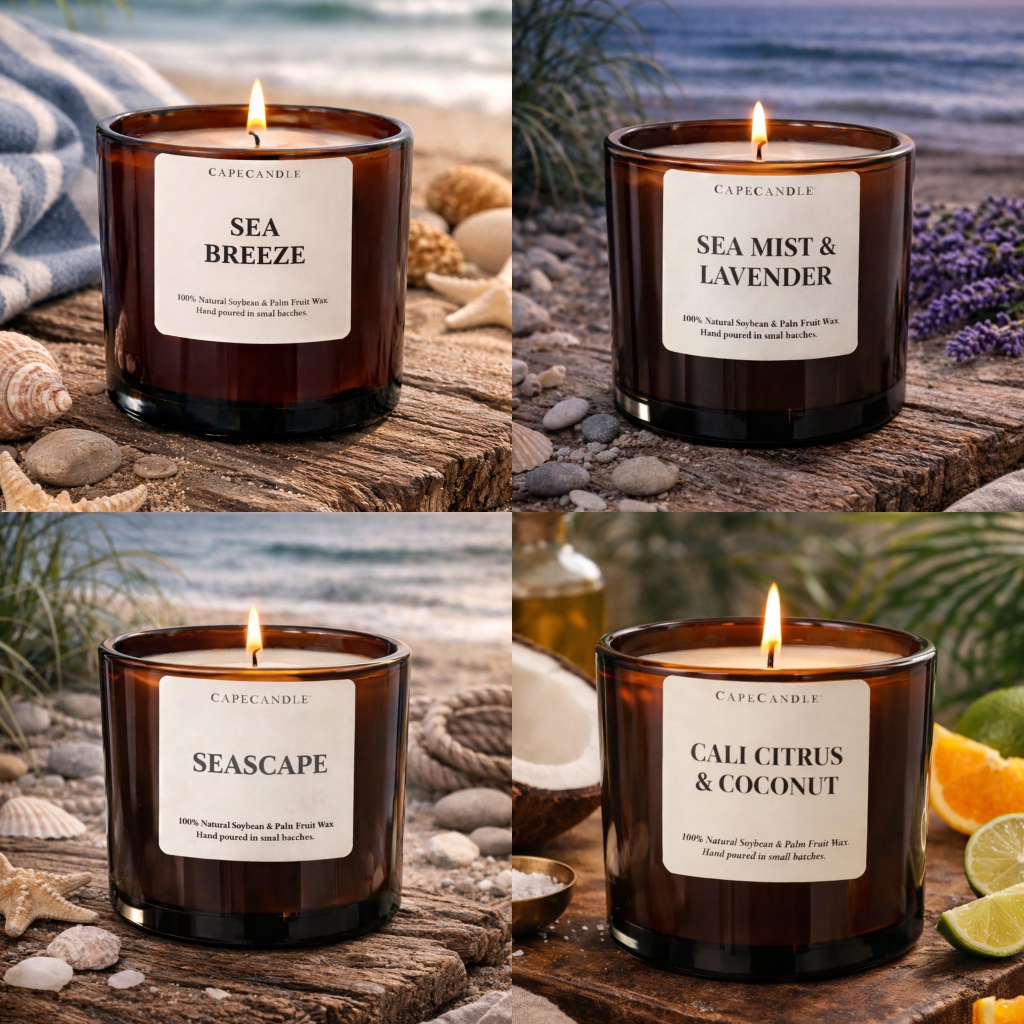 Coastal Escape Curated 4-Pack