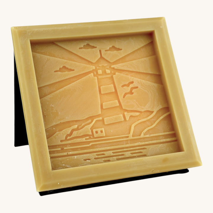 Crystal Sands & Driftwood Scented Wax Square (Lighthouse)