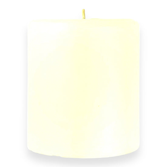 3x3 Pillar Candle - Ivory