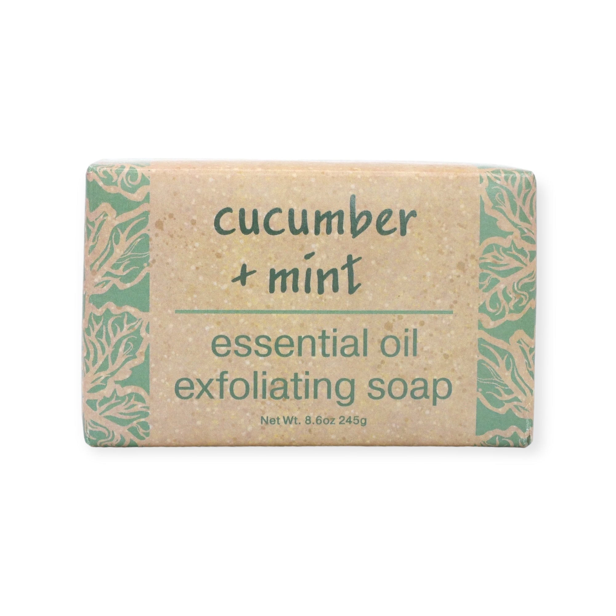 Cucumber + Mint Essential Oils Soap by Greenwich Bay Trading Co.