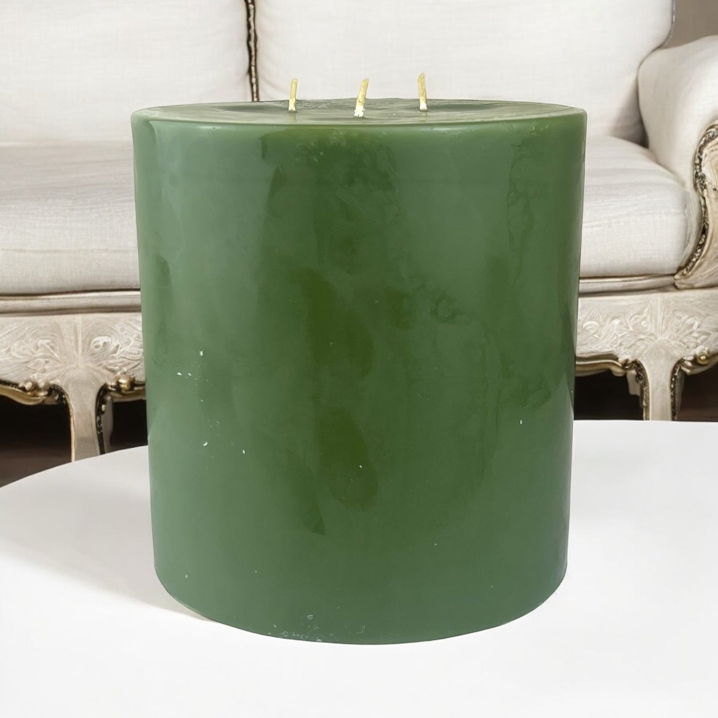 Bayberry Scented Pillar Candle 6x6, 3-Wick