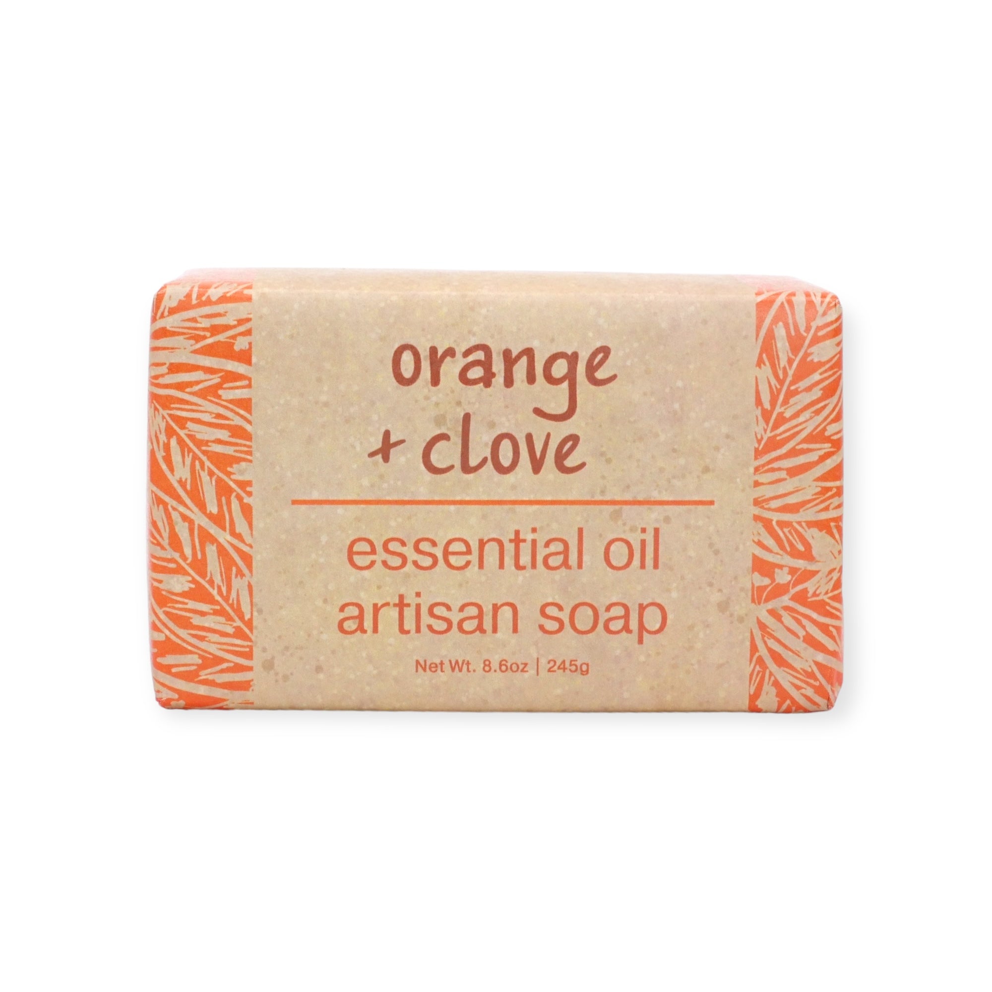 Orange + Clove Essential Oils Soap by Greenwich Bay Trading Co.