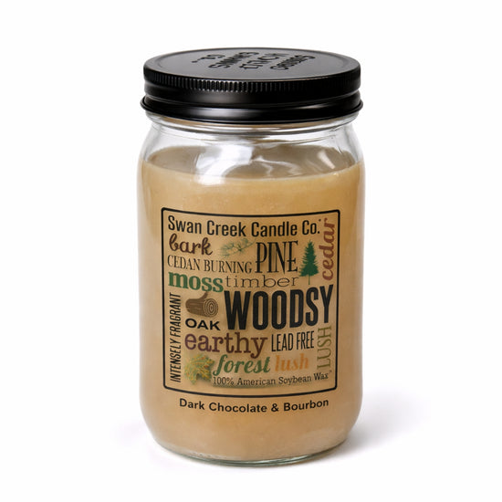 Swan Creek Pantry Jar - Dark Chocolate Bourbon