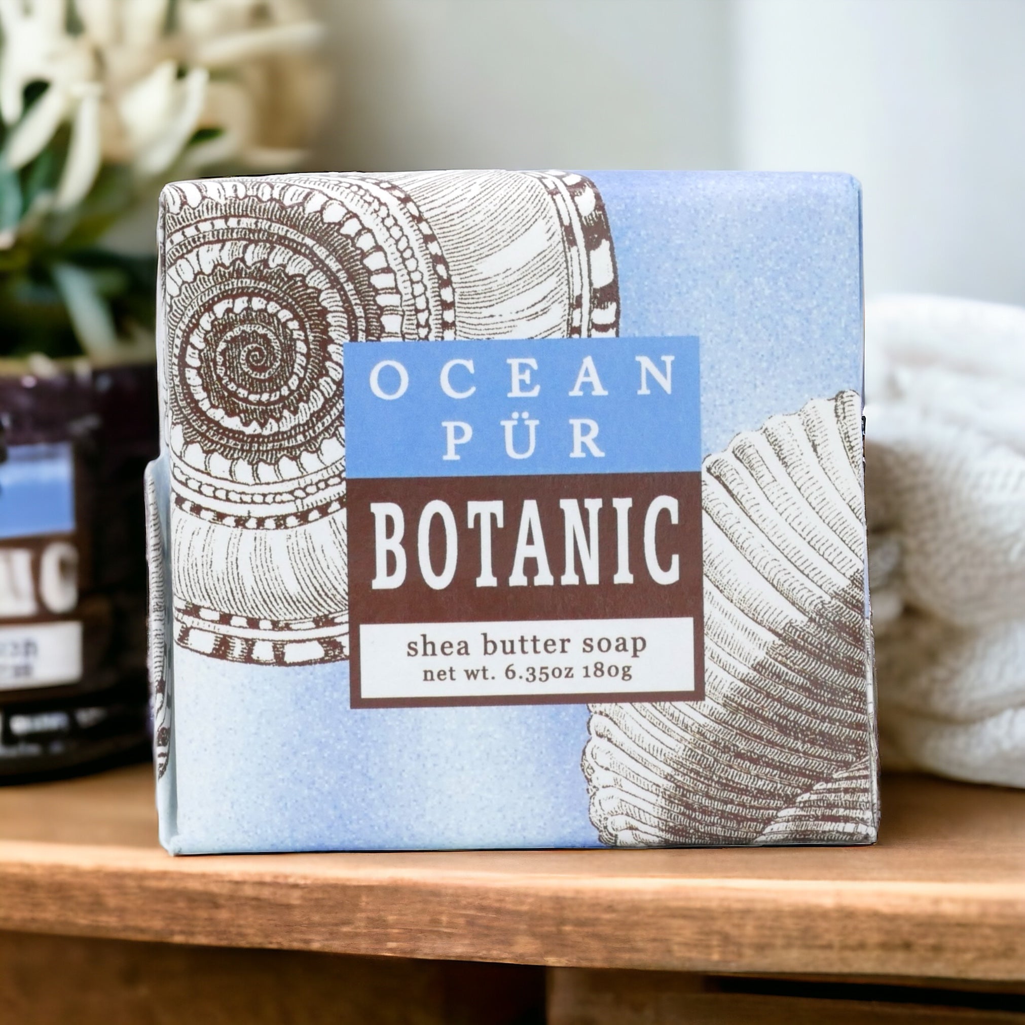 Ocean Pür Botanic Shea Butter Soap by Greenwich Bay Trading Co.