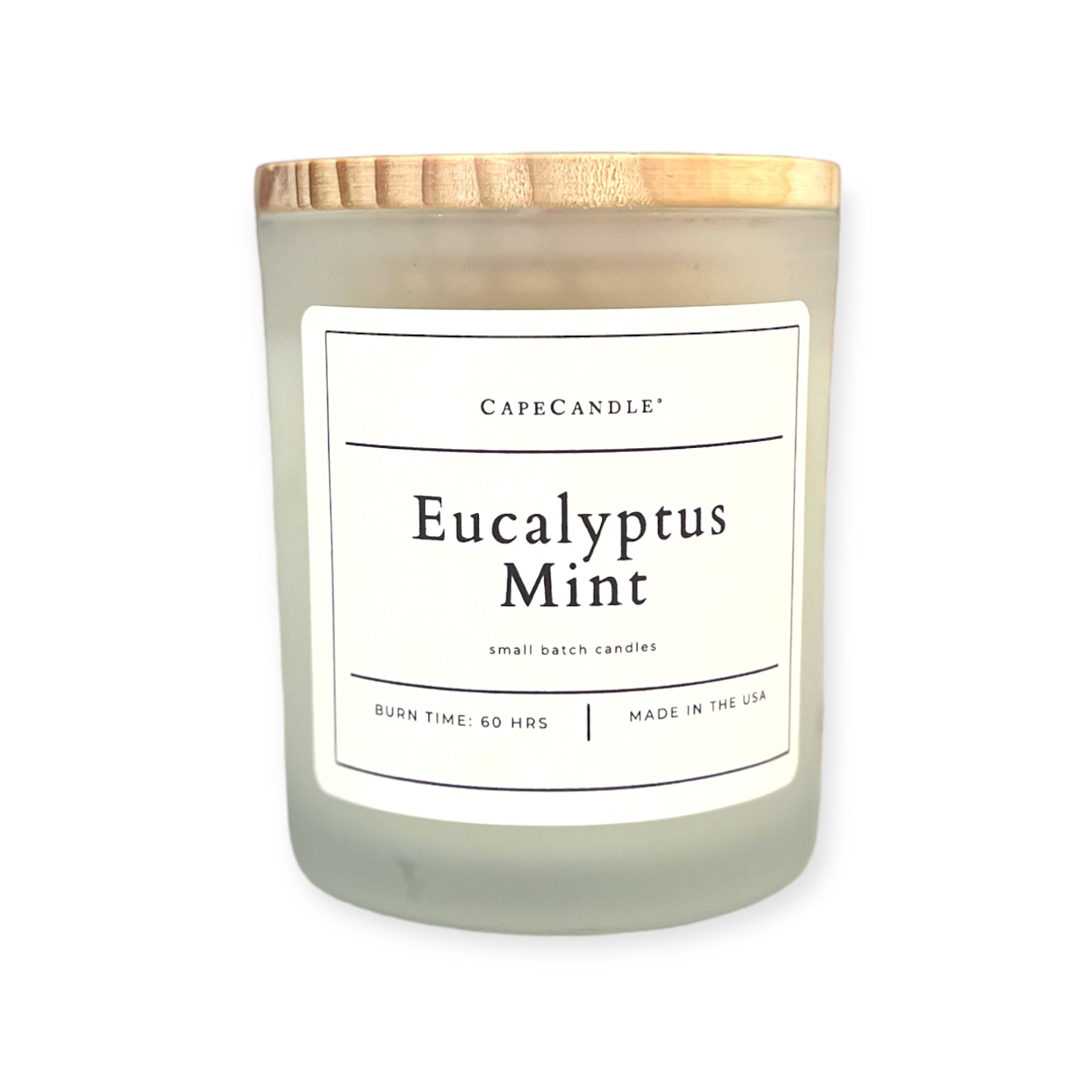 Eucalyptus Mint Small Batch Poured Candle
