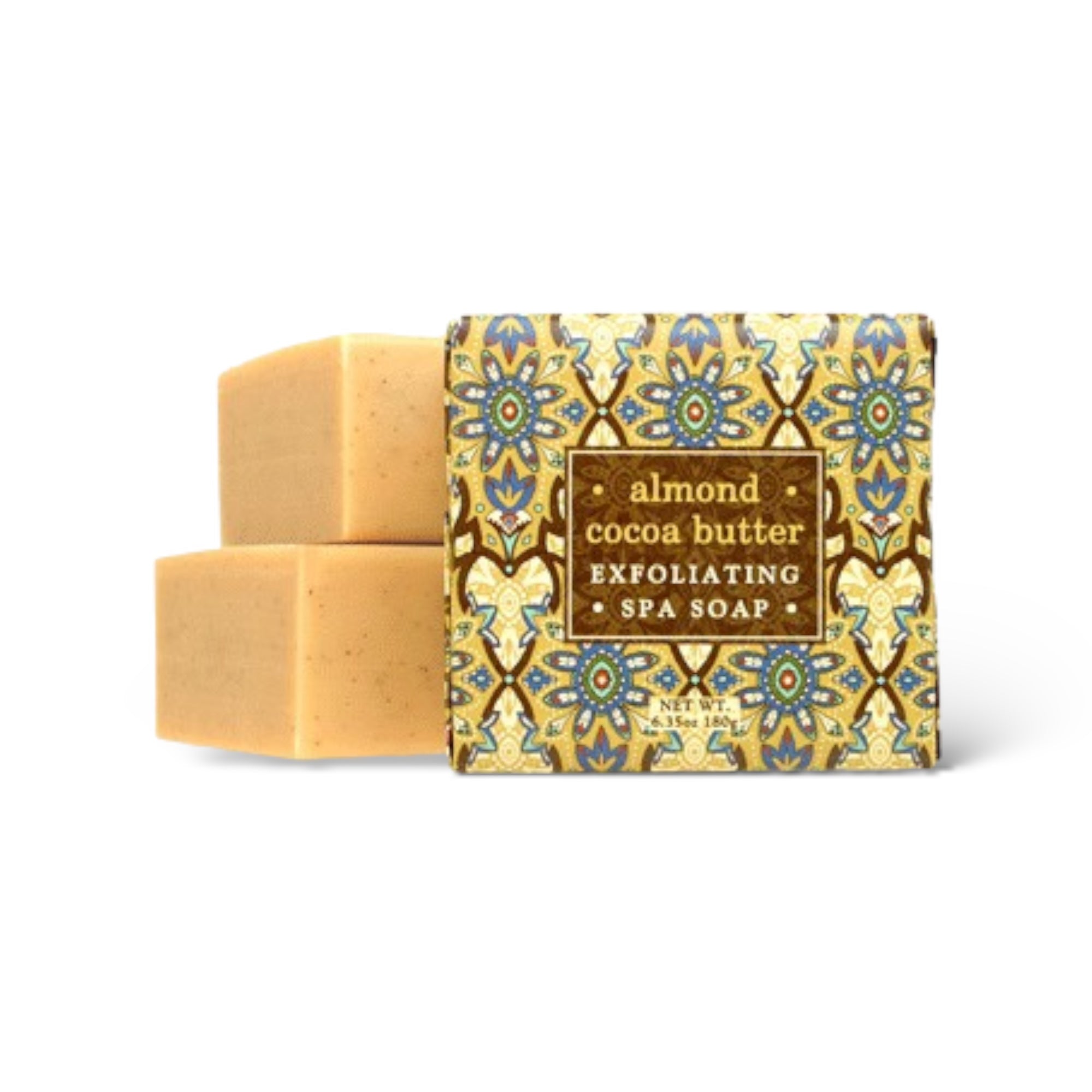Almond & Cocoa Butter Exfoliating Spa Soap by Greenwich Bay Trading Co.