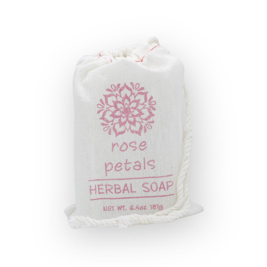 Rose Petals Herbal Soap by Greenwich Bay Trading Co.