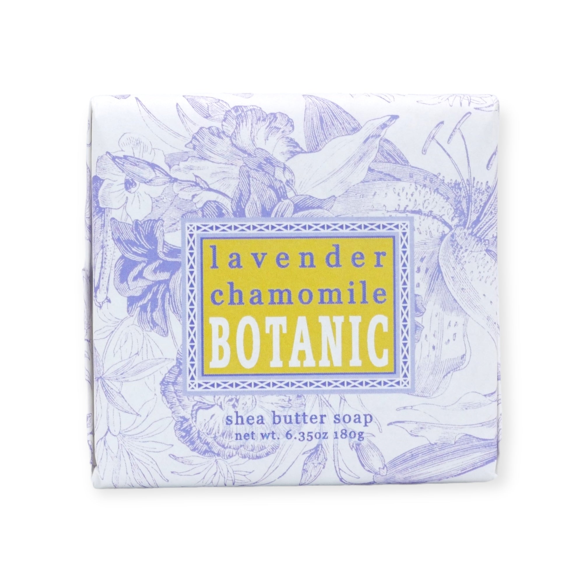 Lavender Chamomile Shea Butter Spa Soap by Greenwich Bay Trading Co.
