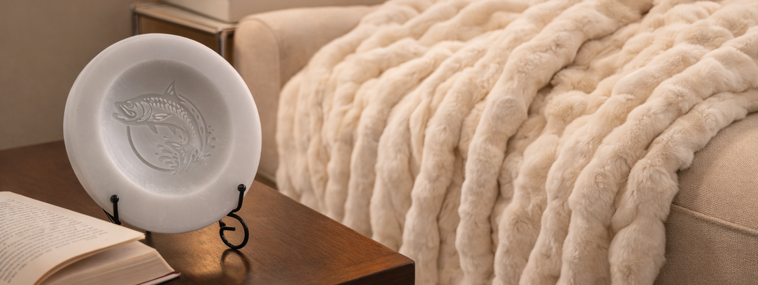 Scented Vessel on Night Stand