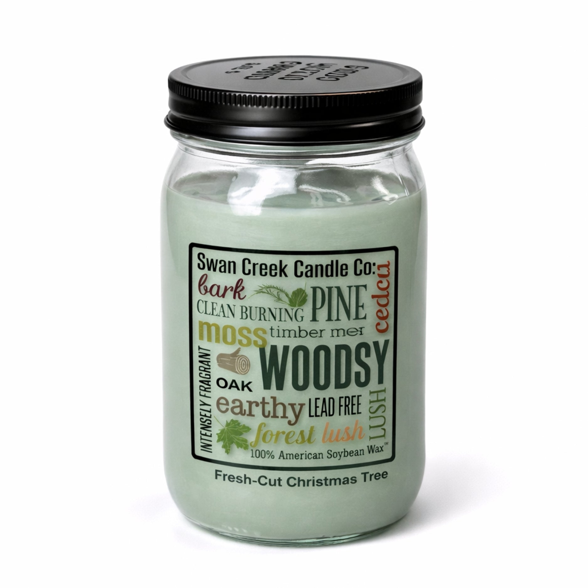 Swan Creek Candle - Fresh Cut Christmas Tree | 100% Soy Wax | 24oz