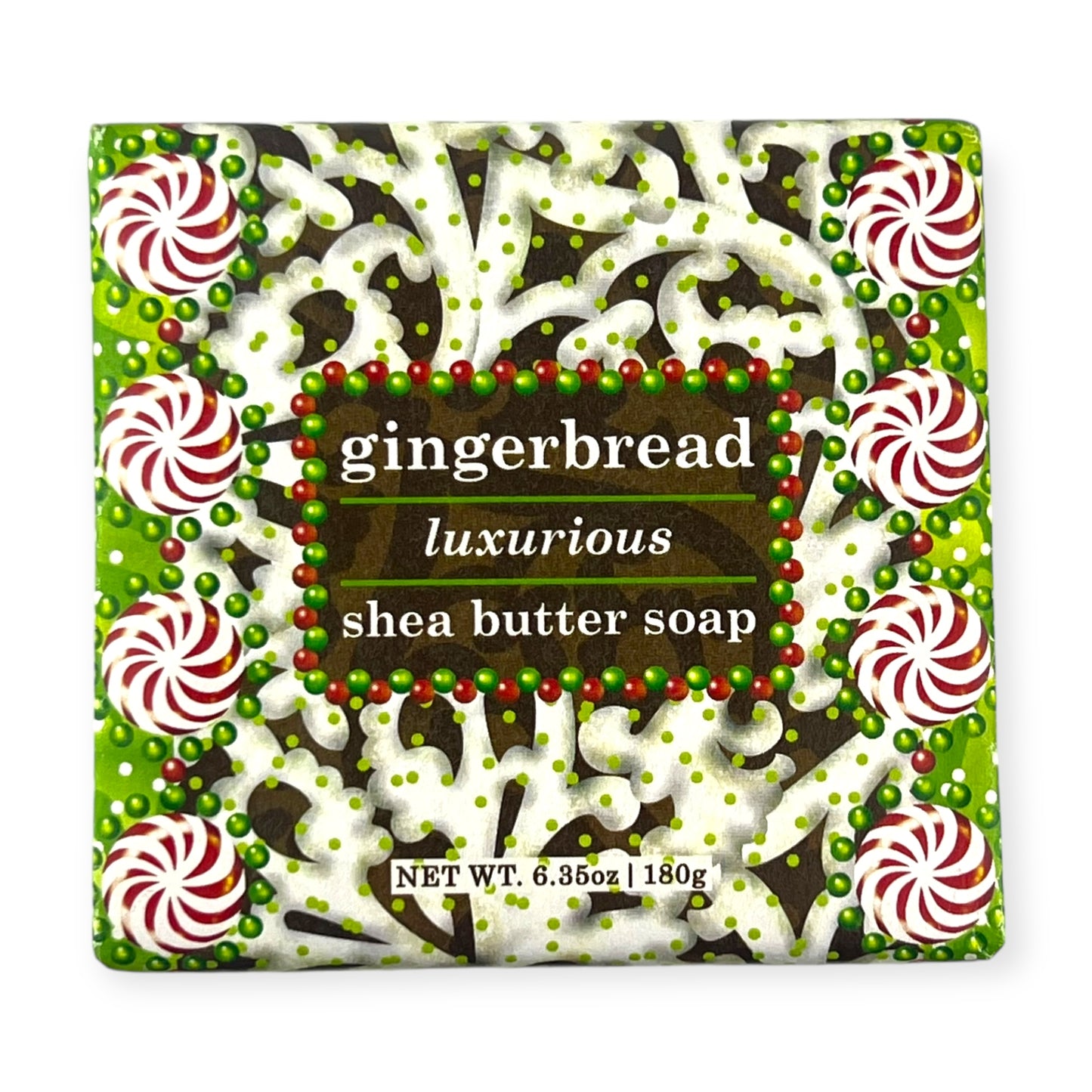 Gingerbread Shea Butter Spa Soap by Greenwich Bay Trading Co.