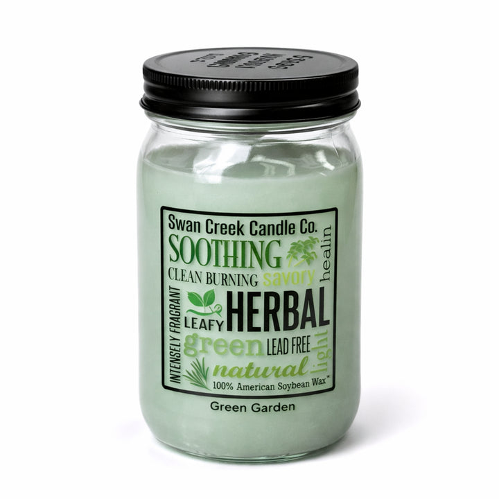 Swan Creek Pantry Jar - Green Garden