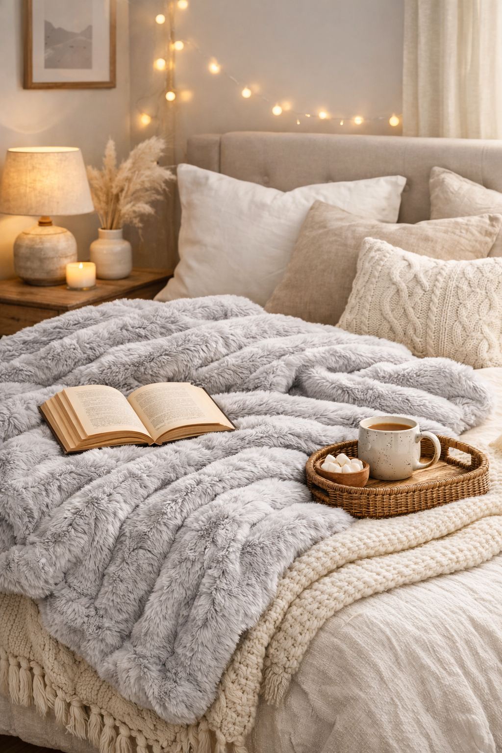 Cape Home Cloud Throw Blanket - Harbor Fog