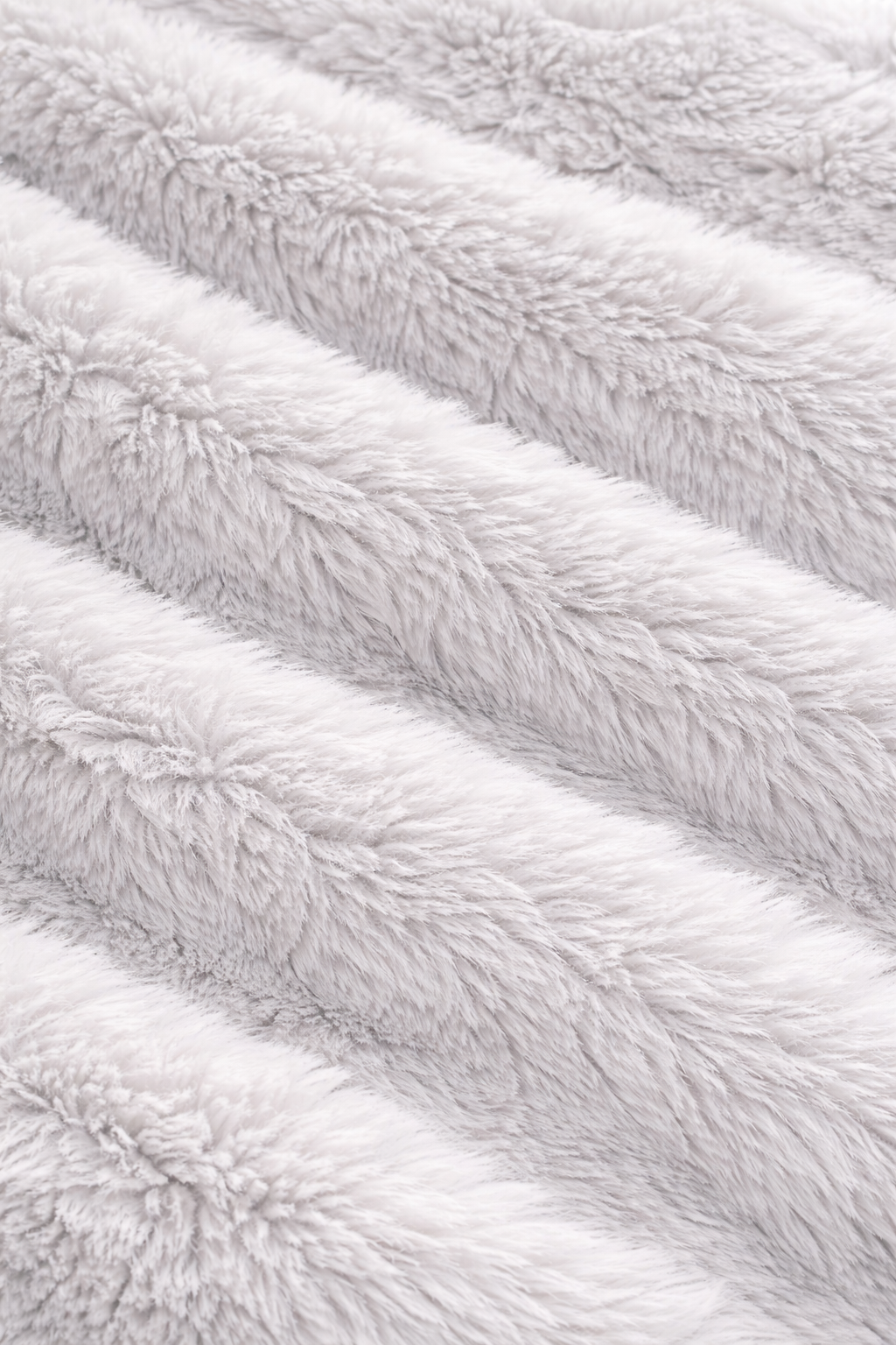 Close-up of gray fur texture