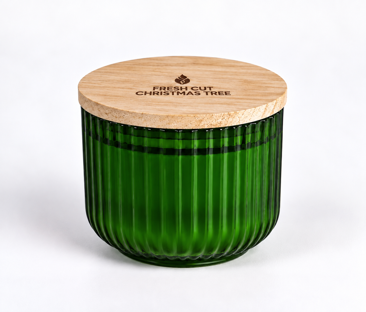 Fresh Cut Christmas Tree Cathedral Bowl Soy Candle
